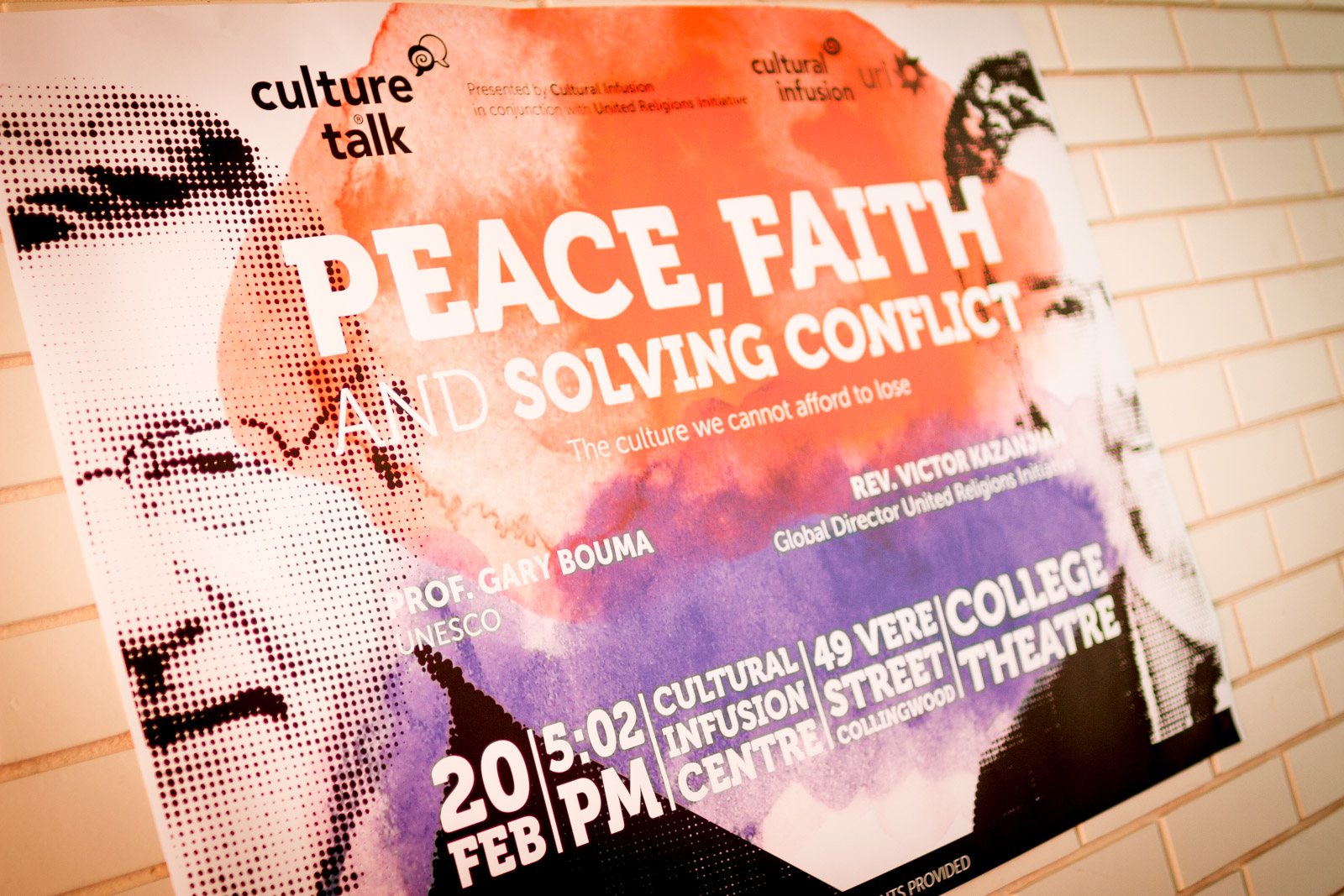 Featured image for “Culture Talk – Peace, Faith and Solving Conflict”